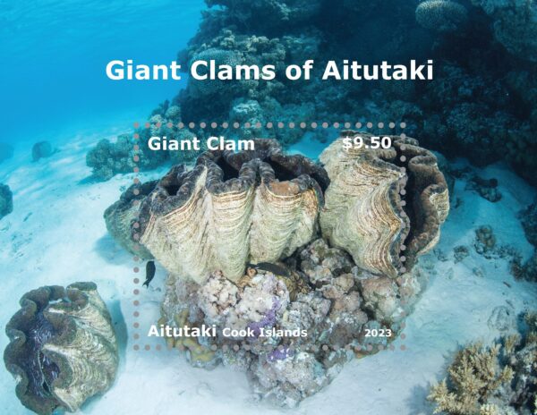 Aitutaki - 2023 - Giant Clams - S/S